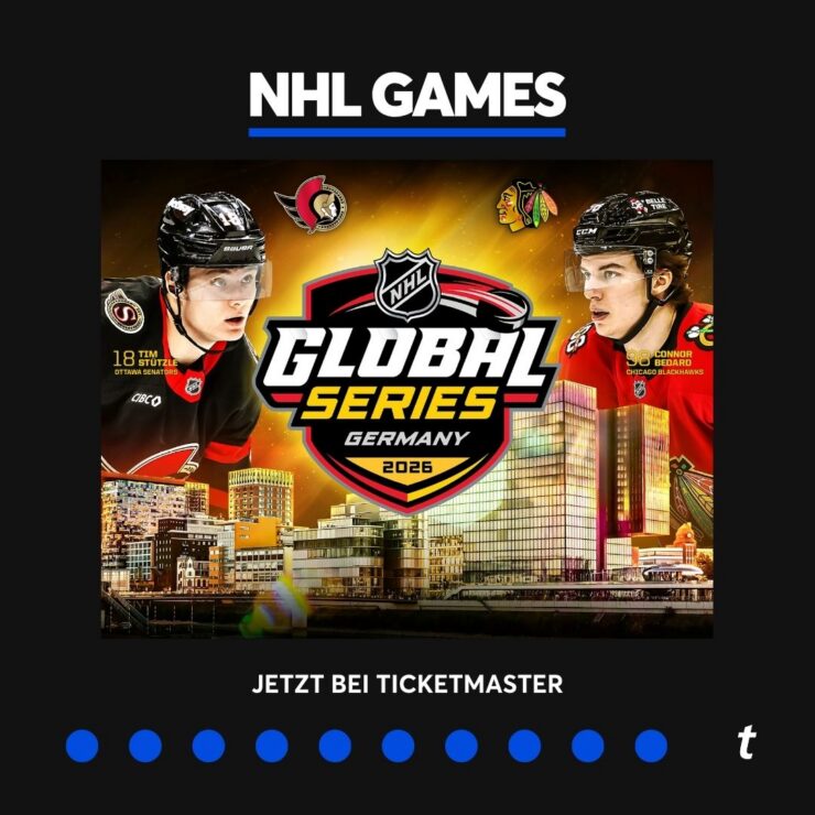 18. & 20. Dezember 2026 / Düsseldorf, PSD BANK DOME NHL Global Series | Tickets