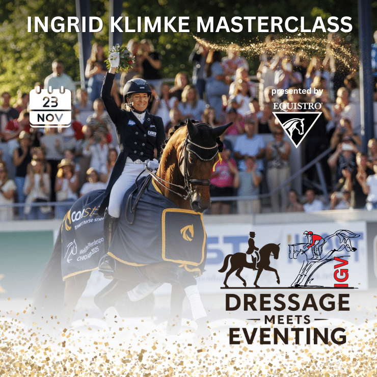 Ingrid Klimke Masterclass - Dressage meets Eventing So., 23. Nov. 2025, 11:00 Klosterhof Medingen, Bad Bevensen